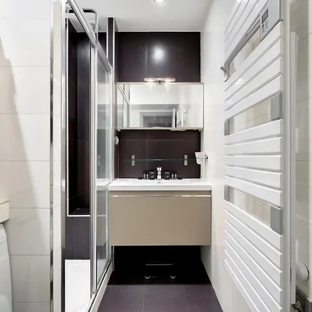 Moderne Avec Cuisine Equipee Et Balcon アパート パリ